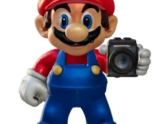 MARIO BROS CON CAMARA DE FOTOS
