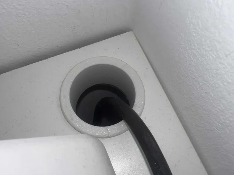 Desk cable hole 33mm x 35mm