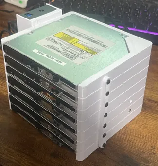 Laptop Optical Drive Stack