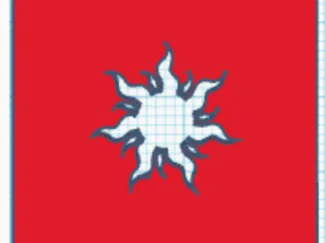 Sun Stencil