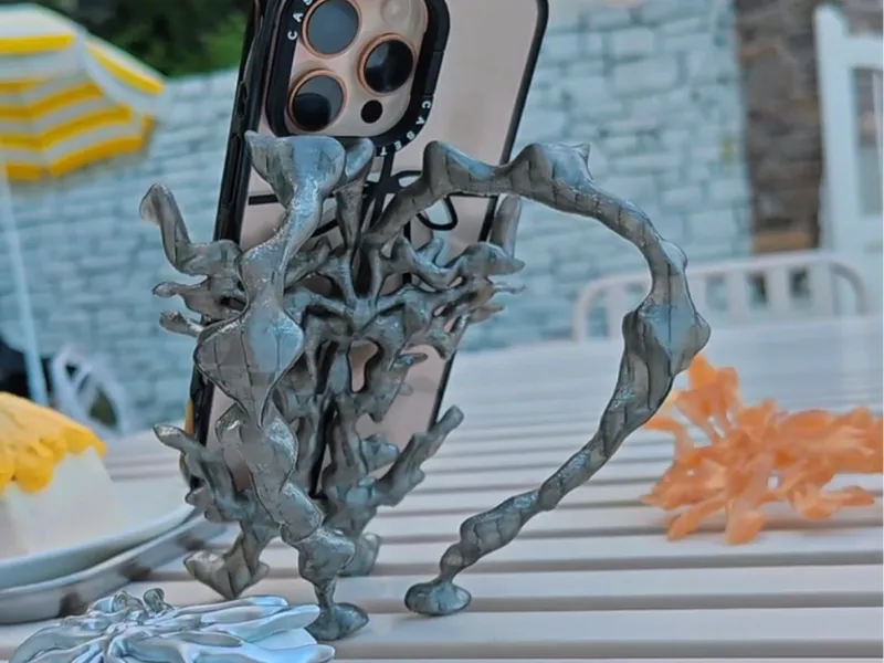 Mobile Stand-Liquid Butterfly