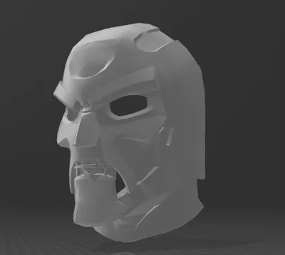 Halodoom Mask Dr.Doom Comics Mask v1 & v2 by 3DimensionsStuff - MakerWorld
