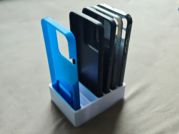 Range-coques de téléphone à 7 compartiments