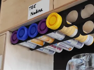 Vitamin Tube Holder