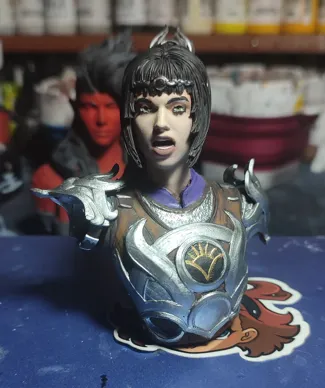 ShadowHeart Baldur's gate 3 BUST STL FILE |