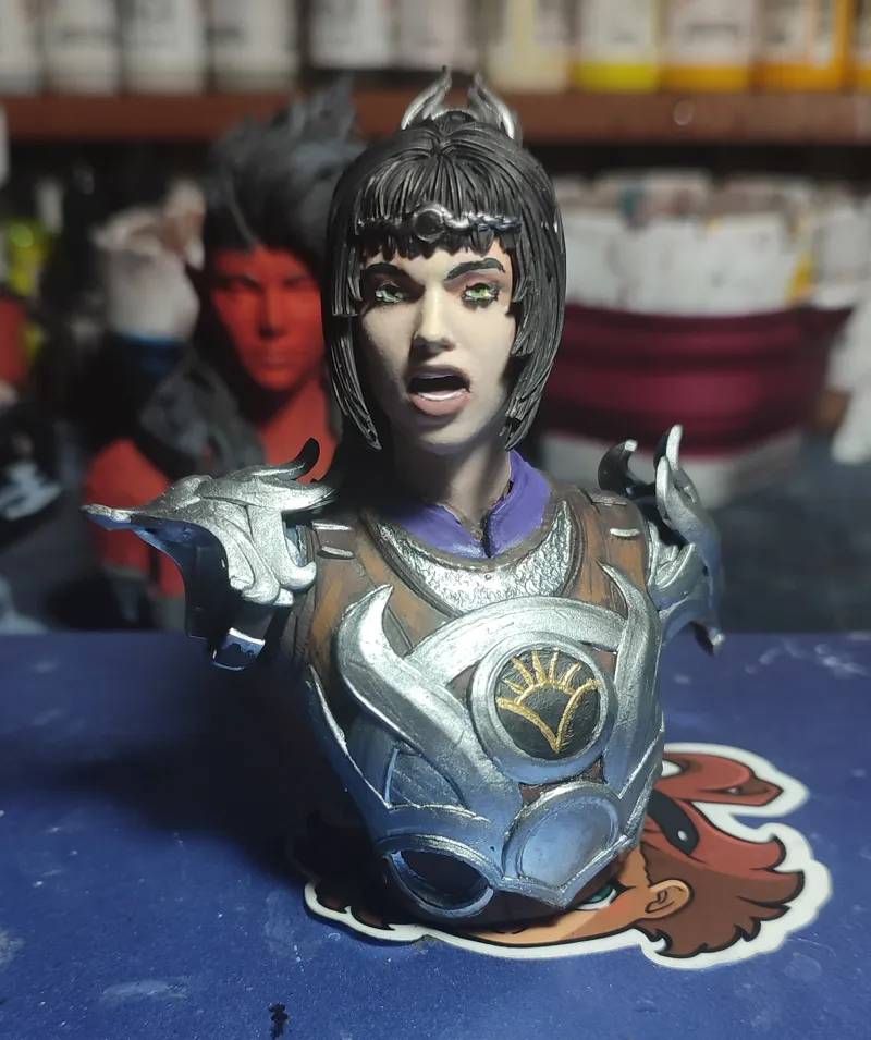 ShadowHeart Baldur's gate 3 BUST STL FILE |