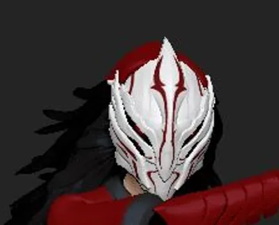 Raven Branwen  Grim Mask Wearable