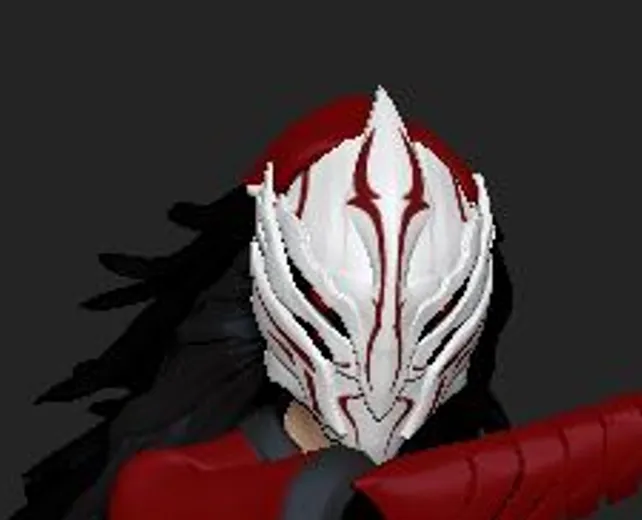 Raven Branwen  Grim Mask Wearable