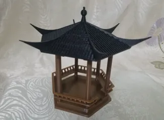 六角凉亭