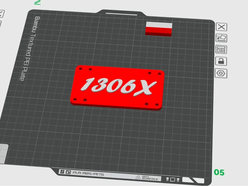 VEX V5 Competition License Plate