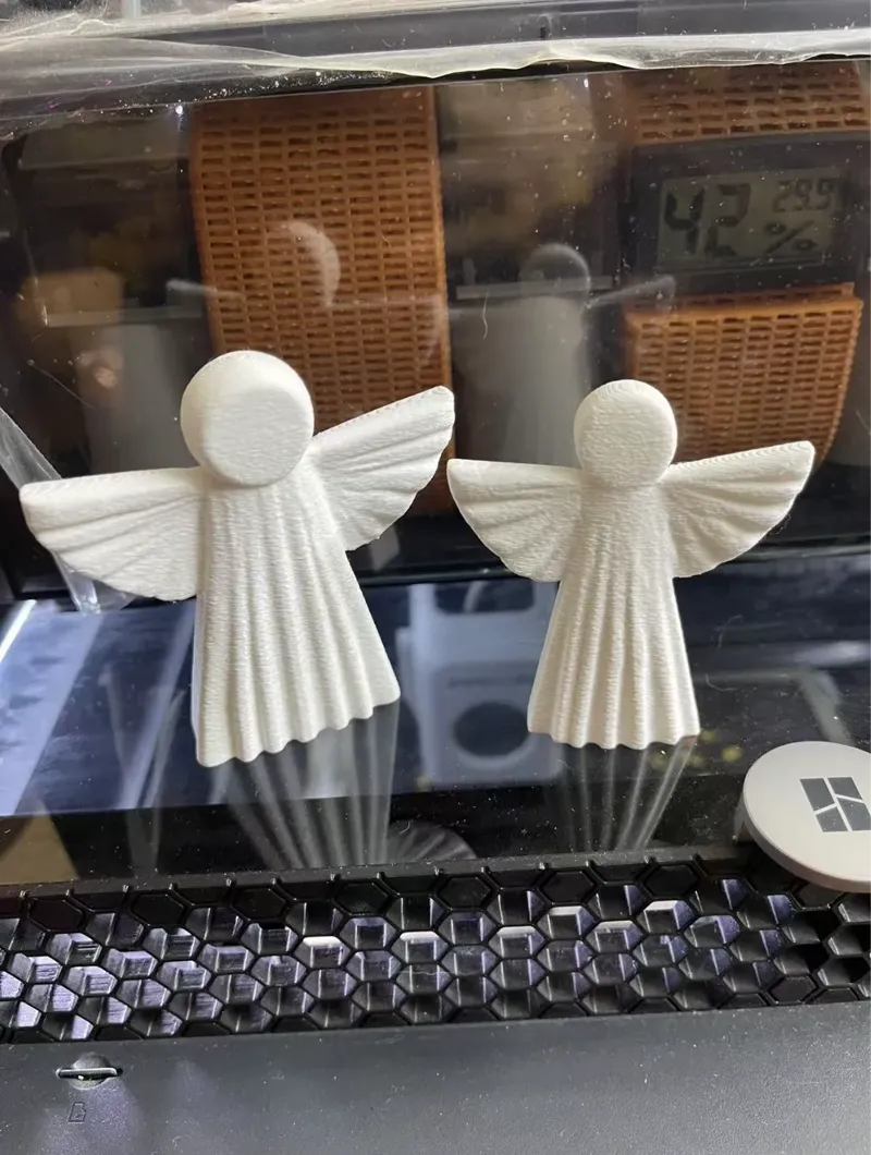 简约天使娃娃石像艺术小摆件