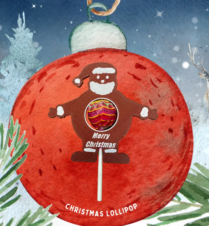 Santa Claus lollypops