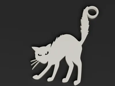 Cat KeyChain
