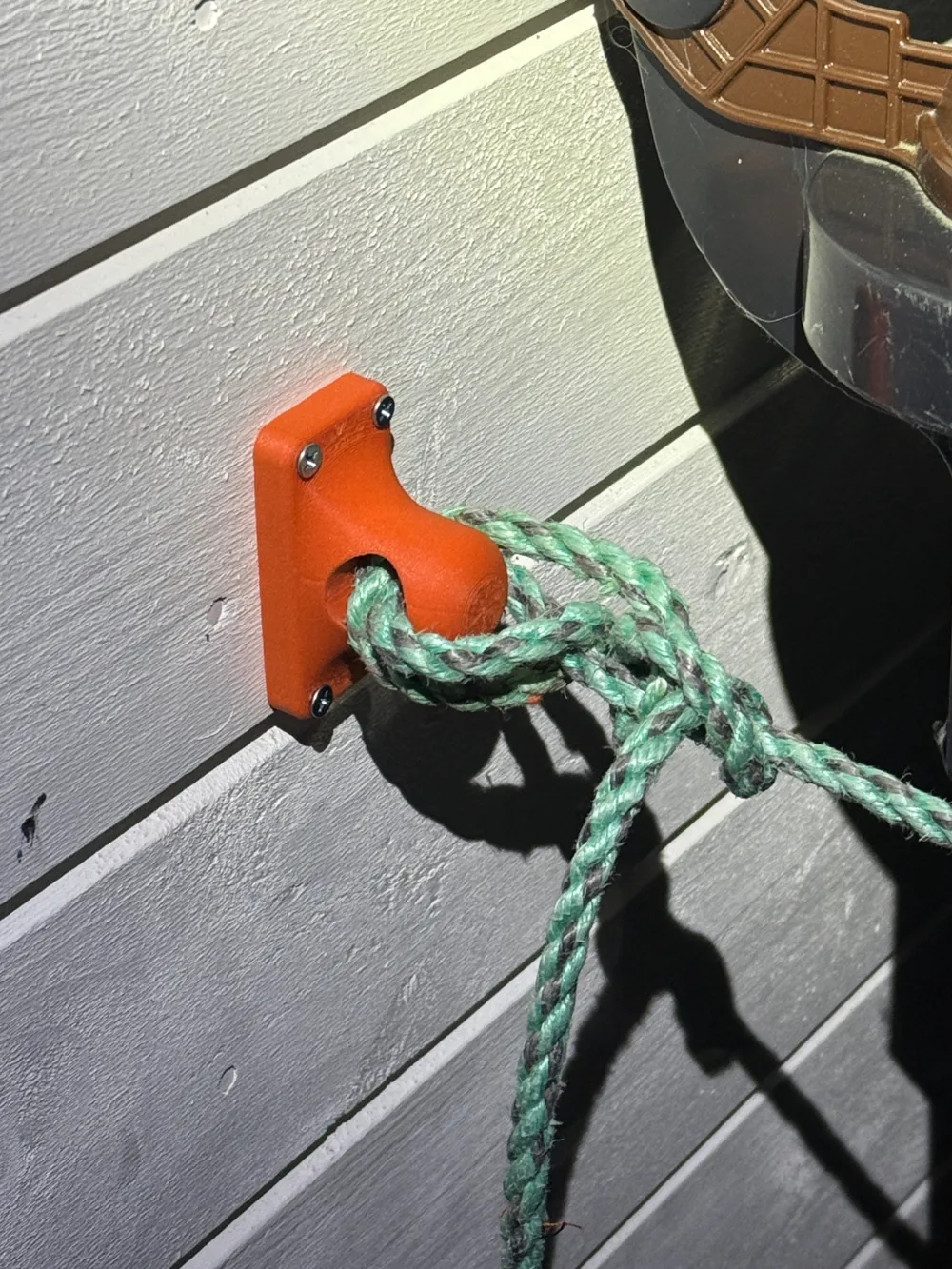 Wall-Mounted Rope Eyelet for Securing Trash Bins by Vikan - MakerWorld