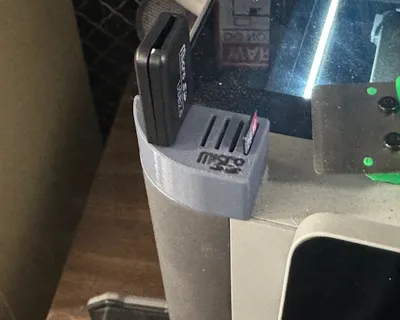 Micro Card reader and card holder