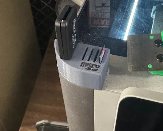 Micro Card reader and card holder