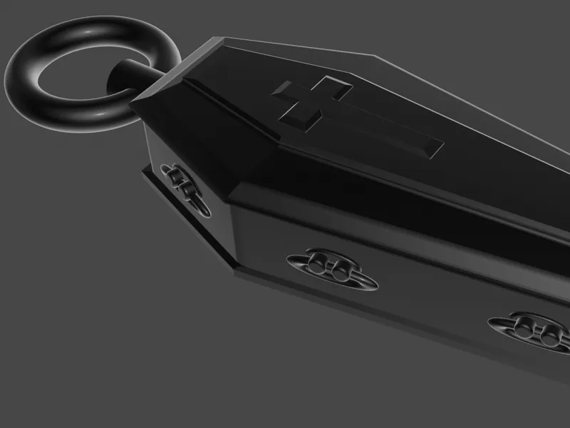PRINTABLE Coffin KeyDeco