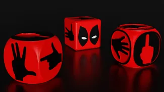 PRINTABLE DeathPul D6 3D modell