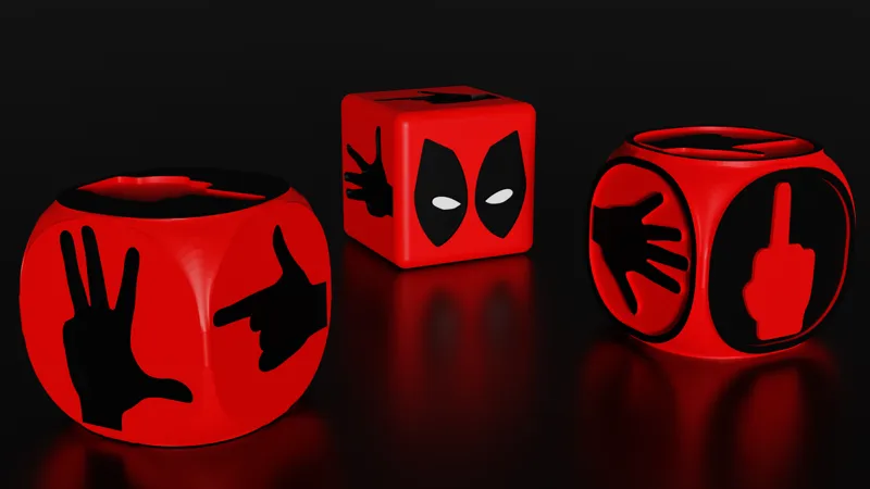 PRINTABLE DeathPul D6 3D modell