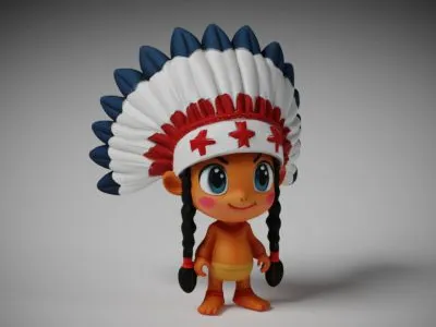 petit indien mignon