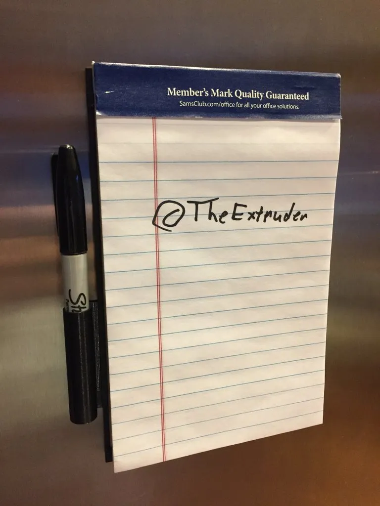 Writing Pad Mount