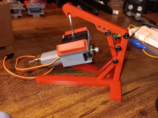Crate Motor with Hoist