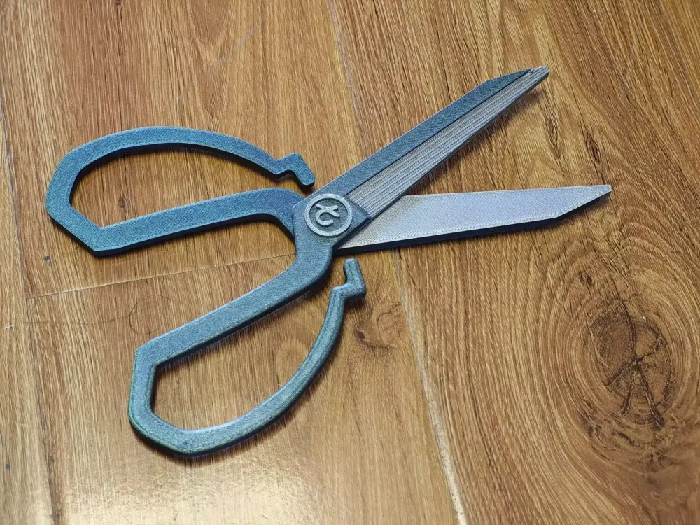 Tesoura de Scissor Seven, sete partes, divisível, fixação