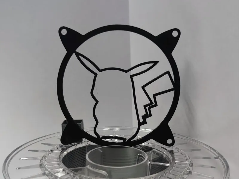 Pokemon fan cover 120 mm (PKM-02) - Pikachu hollow