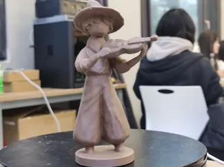 光遇 巫师 泥塑作品 无翼小巫师