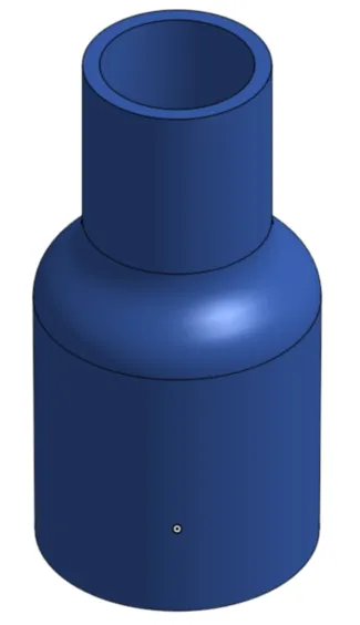 100>75mm adaptor
