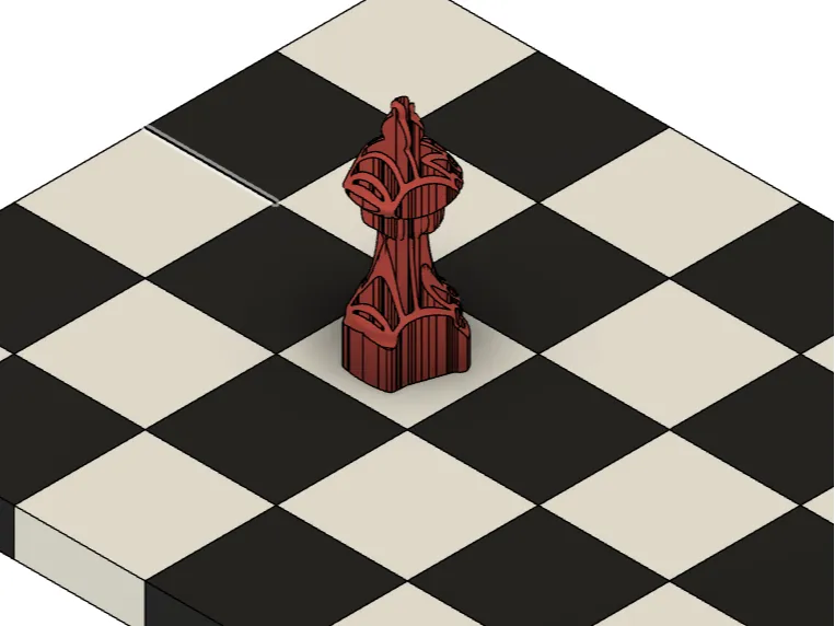 3D/2D Chess King