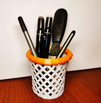 Basketball Hoop Pen Holder