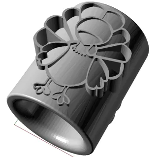 Thanksgiving Napkin Holder | Sleeve