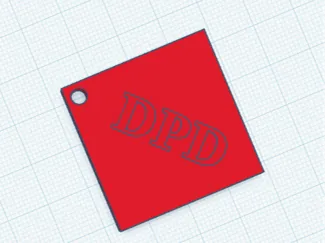 DPD KEYCHAIN BY KEJPI3D