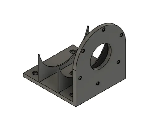 Mounting Plate for Golden Motor HPM-10KW BLDC