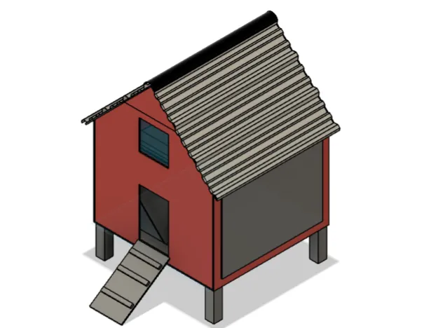 Duck Coop (Full size, pls scale)