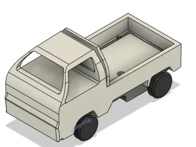 RC Kei Truck