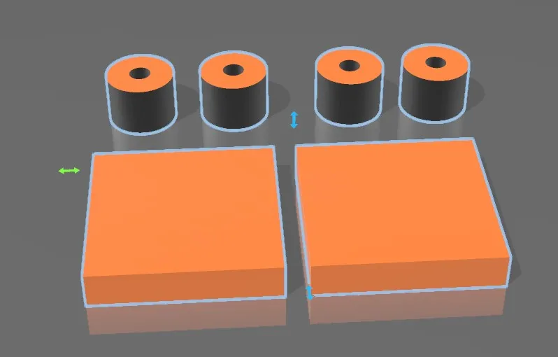 Top mount Z sync spacer