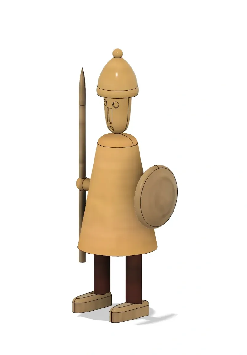 士兵木偶,人偶