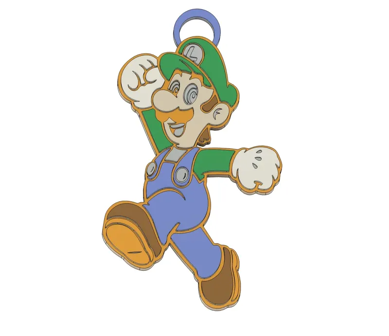 路易吉,Mario,钥匙扣,马里奥