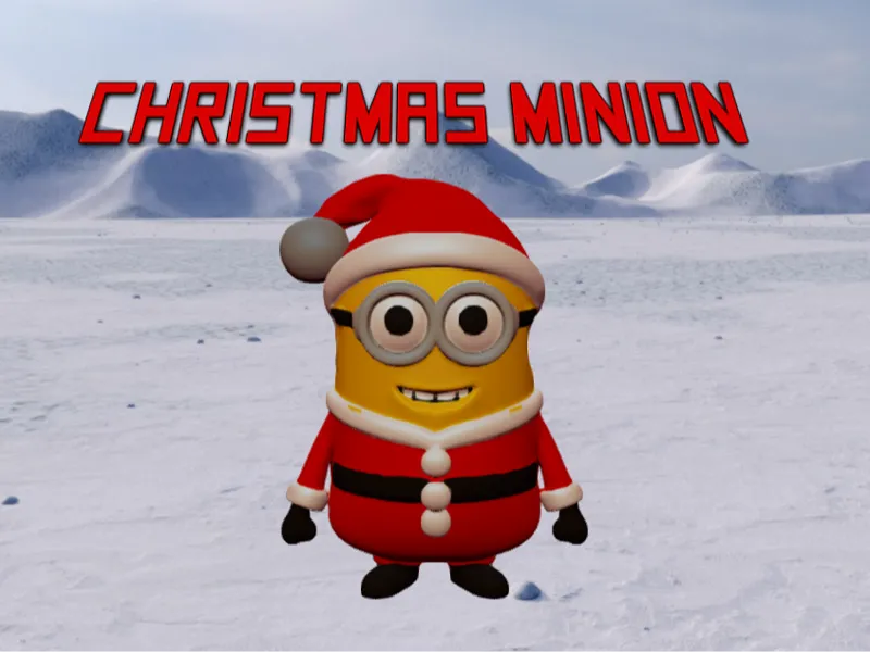 Cute Christmas Minion