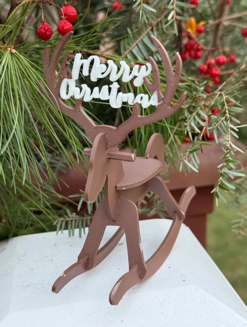Reindeer Christmas Card Kit