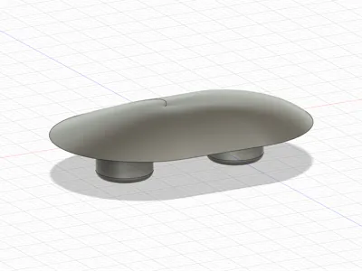 Toilet seat rubber bumper
