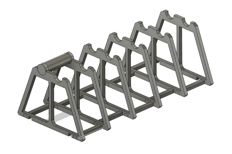 Modular spool filament holder - dry box use