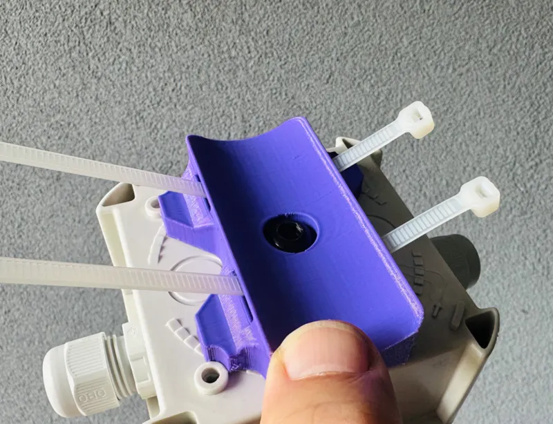 OBO T40 grab support on 50mm tube