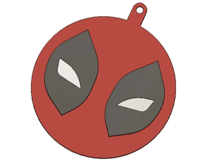 BOLA DEADPOOL NAVIDAD