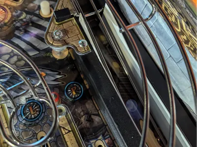 Labyrinth Pinball Launch Rails