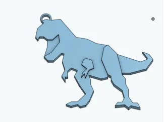 T-rex keychain