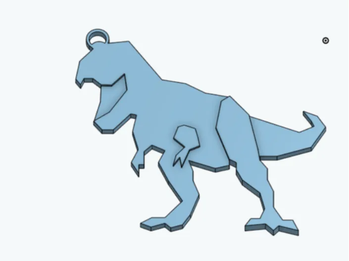 T-rex keychain