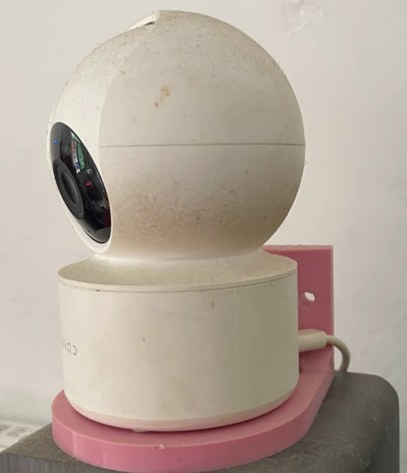 小白摄像机y2，正装吊装支架
